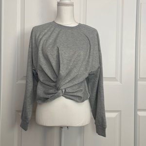 NEW NEVER WORN cropped sweat shirt